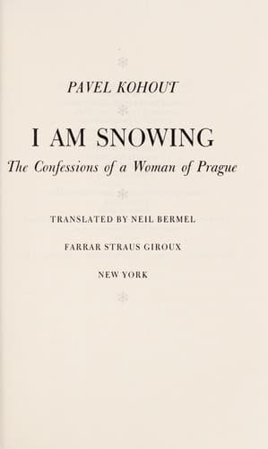 Cover image for I am snowing