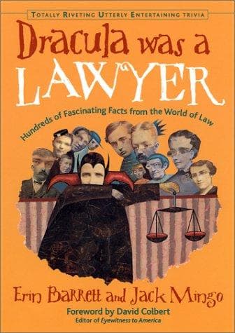 Cover image for Dracula Was a Lawyer