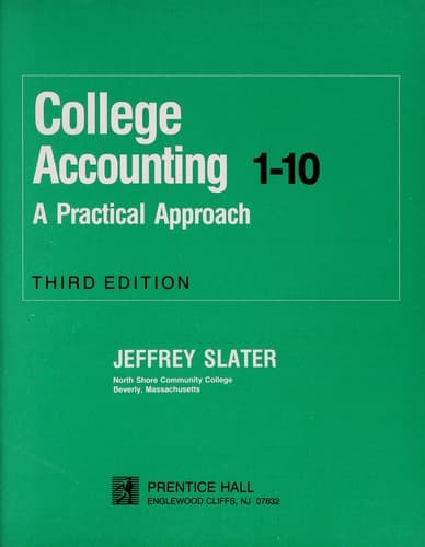 Cover image for College Accounting