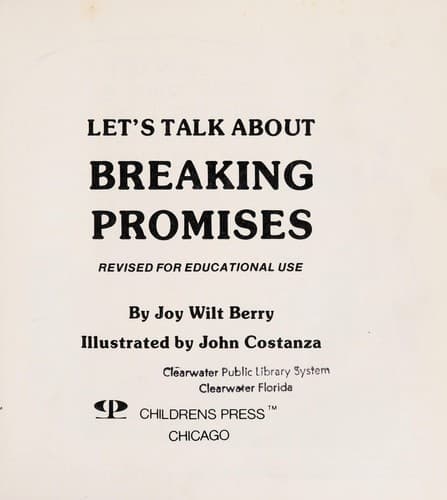 Cover image for Let's Talk About Breaking Promises