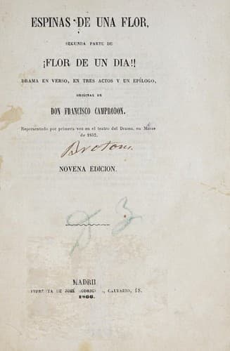 Espinas de una flor