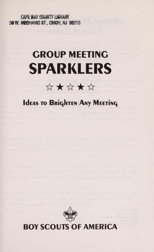 Cover image for Group meeting sparklers