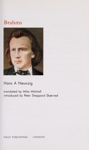 Cover image for Brahms