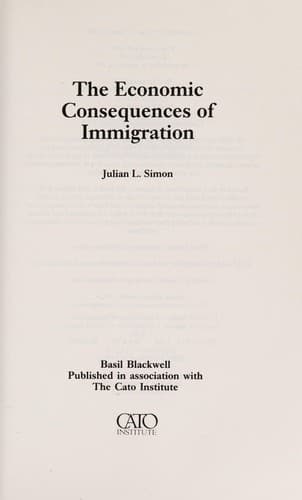 Cover image for The economic consequences of immigration