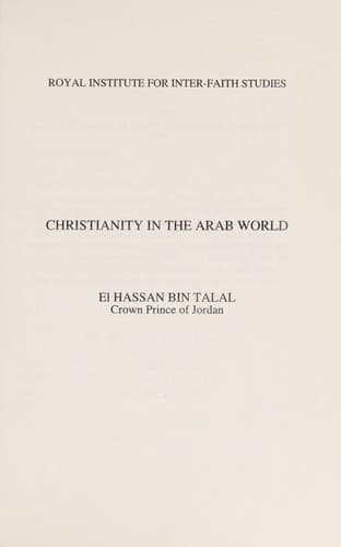 Cover image for Christianity in the Arab world