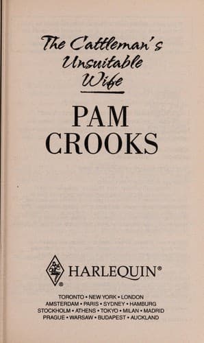 Cover image for The Cattleman's Unsuitable Wife