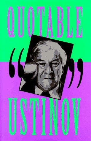 Cover image for Quotable Ustinov.