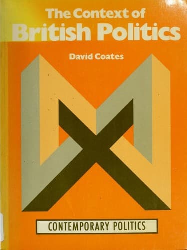 Cover image for The context of British politics