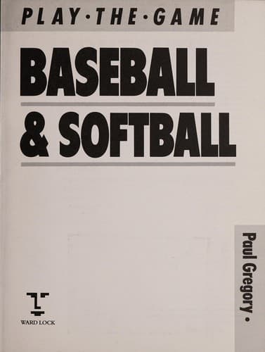 Cover image for Baseball & softball