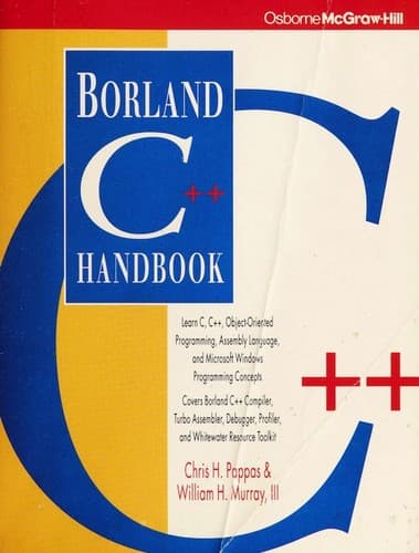 Cover image for Borland C[plus plus] hand book