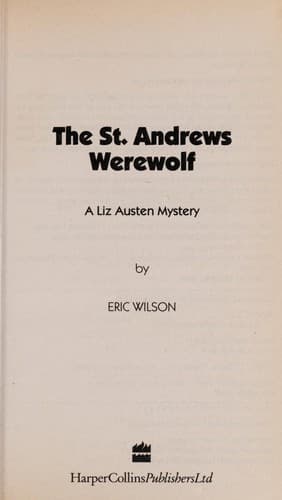Cover image for The St. Andrews werewolf