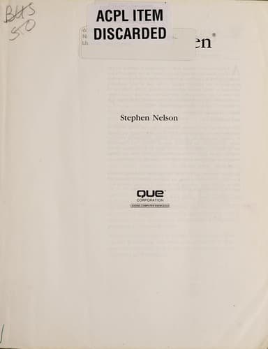 Cover image for Using Quicken