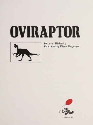 Cover image for Oviraptor