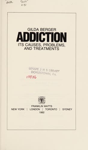 Cover image for Addiction