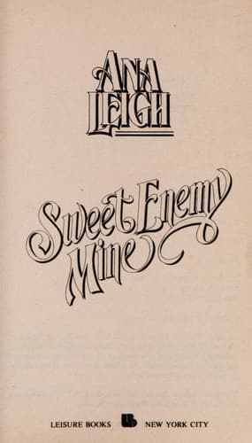 Cover image for Sweet Enemy Mine