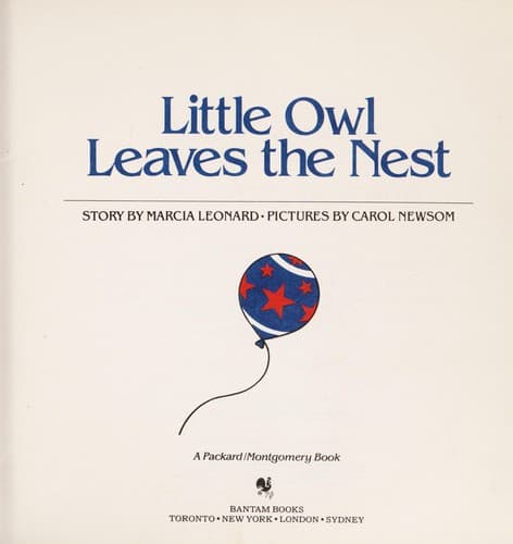 Cover image for Little Owl Leaves/