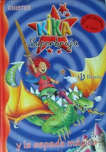 Cover image for Kika Superbruja y la espada mágica
