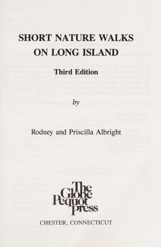 Cover image for Short nature walks on Long Island