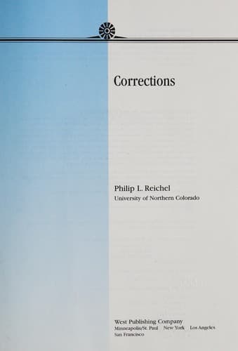 Cover image for Corrections