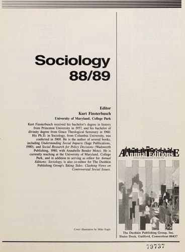 Cover image for Sociology