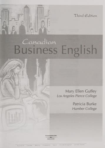 Cover image for Canadian business English