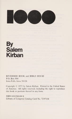Cover image for 1000