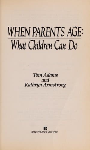 Cover image for When parents age