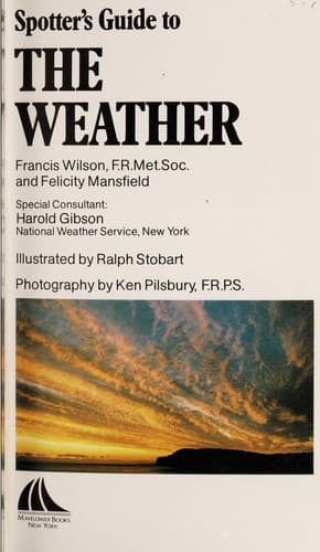 Cover image for Spotter's guide to the weather