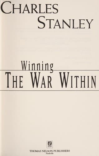 Cover image for Winning the War Within