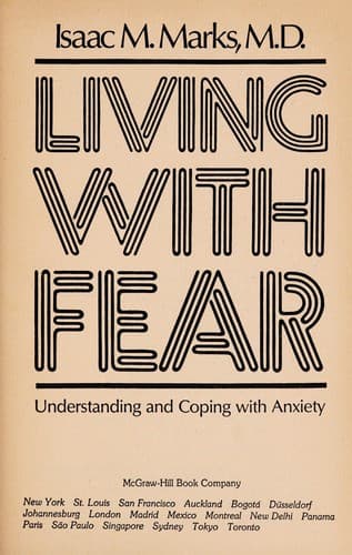 Cover image for Living With Fear