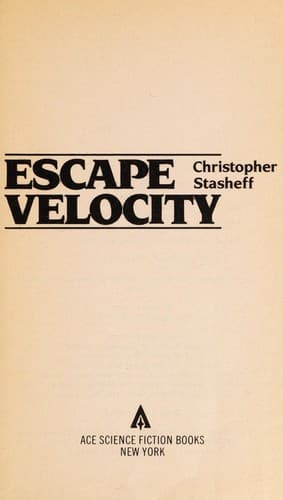 Cover image for Escape velocity