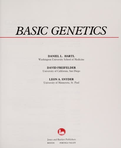 Cover image for Basic genetics