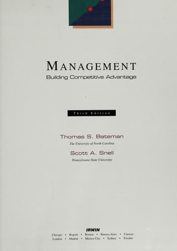 Cover image for Management