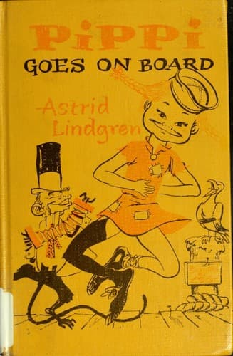 Cover image for Pippi Goes on Board