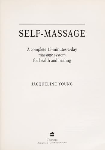 Cover image for Self-massage