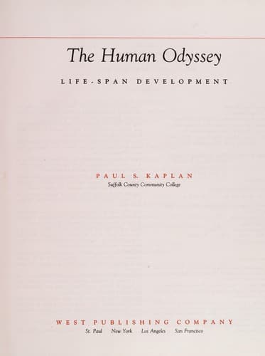 Cover image for The human odyssey