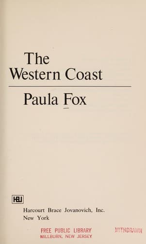 Cover image for The western coast.