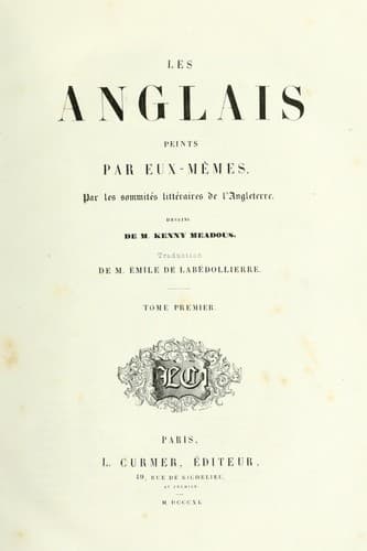 Les anglais peints par eux-mêmes