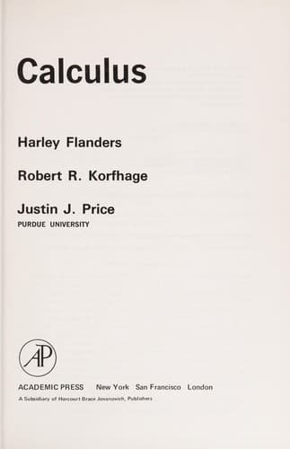 Cover image for Calculus