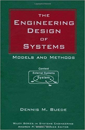 Cover image for The engineering design of systems