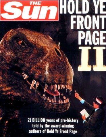 Cover image for The Sun Hold Ye Front Page II