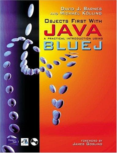 Cover image for Objects First with Java