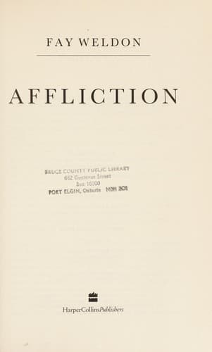 Cover image for Affliction