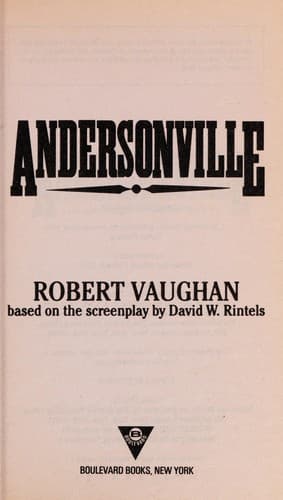 Cover image for Andersonville.