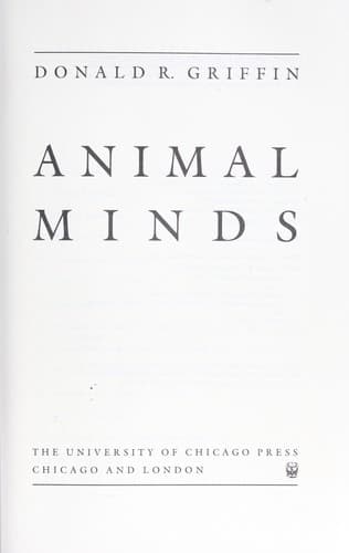 Cover image for Animal minds