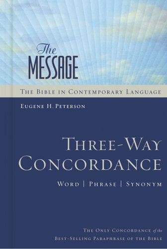 Cover image for The Message Three-way Concordance