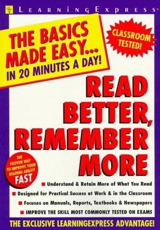 Cover image for Read better, remember more