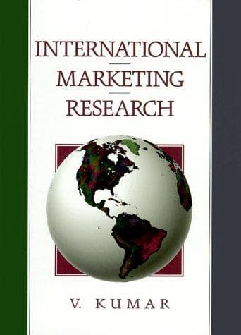 Cover image for International Marketing Research