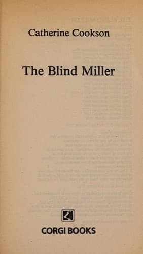 Cover image for The blind miller.