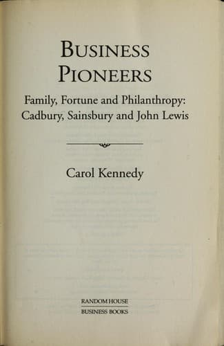 Business pioneers